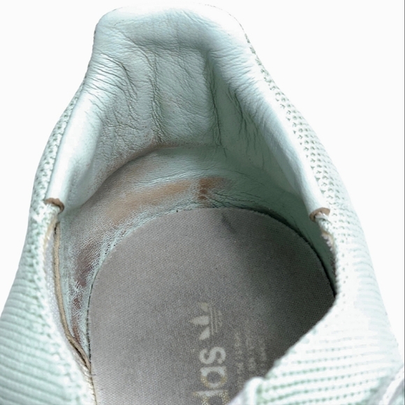 Adidas Stan Smith Primeknit Vapour Green Sneakers US Women's Size 7 - Picture 10 of 11